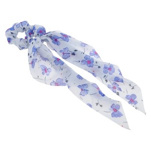 Unique Bargains Fashion Butterfly Pattern Hair Scrunchies 1 Pc - 1 of 4