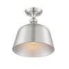 Savoy House Berg 1 - Light Semi-Flush Mount in  Matte Black - 2 of 4