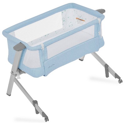 Dream On Me Skylar Bassinet And Bedside Sleeper Blue Target