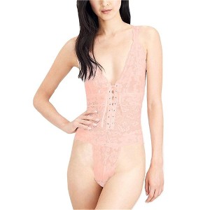 Free People Womens Gazey Eyes Thong Bodysuit Jumpsuit - 1 of 1