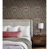 NextWall Ebony and Red Clay Tulip Garden Peel and Stick Wallpaper - 4 of 4