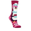 Women's Lite Carol Festive Crew Sock - 3 of 3