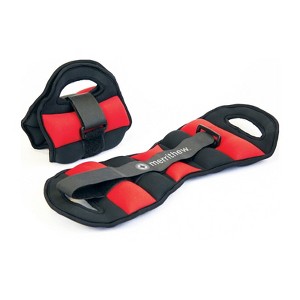 Merrithew Soft Kettlebell Plus 2pk - Black/Red 5lbs - 1 of 2