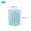 Unique Bargains Plastic Pineapple Decor Decorative Large-capacity Pencil Holder 3.1x3.1x3.9 Inch - 2 of 4