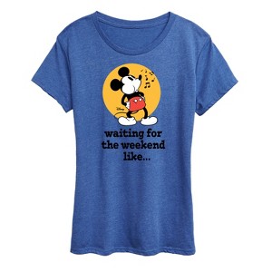 Women's - Disney - Mickey & Friends Short Sleeve Graphic T-Shirt - 1 of 4