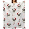 DSANE Christmas Puppy Dog Christmas Throw Blanket Soft Fleece Christmas Blanket Cozy Flannel Throw for Couch Bed - 2 of 4