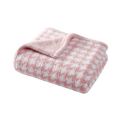 Betsey Johnson Houndstooth 50" X 60" Throw Blanket