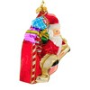 Huras Family 4.5 Inch Season's Greetings From Santa Hand-Painted Keepsake Tree Ornaments - 4 of 4