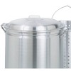 Bayou Classic 82 Quart Stainless Steel Bayou Boiler Stockpot, Large Cooking Pot with Vented Lid for Boil, Fry, Steam, and Outdoor Cooks, 1182, Silver - 2 of 3