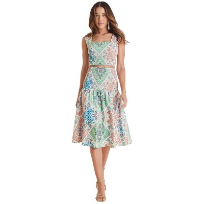 VENUS Womens Smocked Two-Piece Set