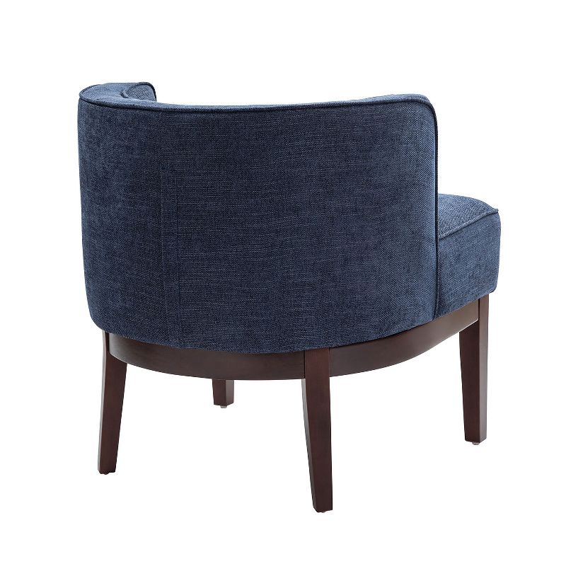 Renaud Upholstered Barrel Chair with solid wood legs | ARTFUL LIVING DESIGN, 4 of 12