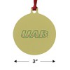 Alabama at Birmingham Secondary Logo Aluminum Holiday Christmas Tree Ornament - 3 of 4