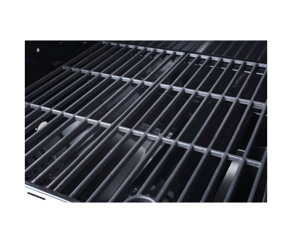 Megamaster 2-Burner Stainless Steel Gas Grill 720-0864MA - Black/Silver