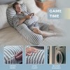 PharMeDoc Pregnancy Pillows U-Shape Full Body Maternity Pillow, Jersey Cover - 4 of 4
