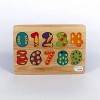 Chuckle & Roar ABC's & 123s Wood Kids Puzzle Set 36pc