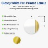 Avery 3" Diameter Labels, Gold Double-Dipped Edge, 60 ct - 2 of 4