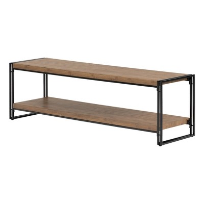 Gimetri TV Stand for TVs up to 65" Rustic Bamboo - South Shore