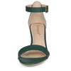 Allegra K Women's Faux Leather Adjustable Ankle Strap Kitten Heel Sandals - 2 of 4