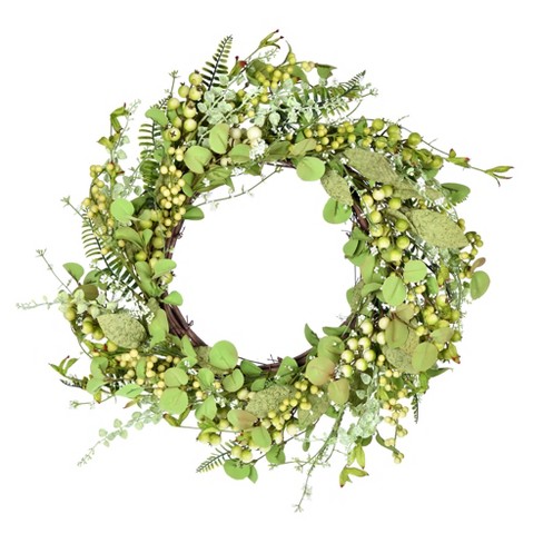 Green : Artificial Wreaths : Target