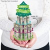 Big Dot of Happiness Merry and Bright Trees - DIY Colorful Whimsical Christmas Party Money Holder Gift - Cash Cake - 3 of 4