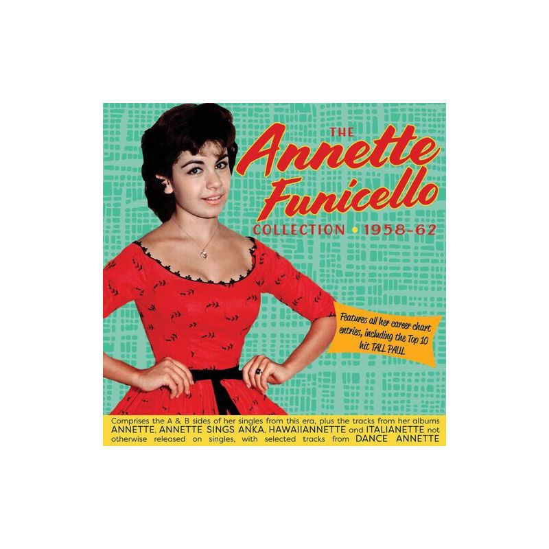 Annette Funicello - Singles & Albums Collection 1958-62 (CD), 1 of 2