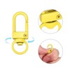 Unique Bargains DIY Craft Key Organization Lobster Claw Lanyard Swivel Clasps 1.3" x 0.51" 8 Pcs - 4 of 4