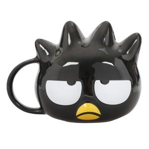 Badtz Maru 22 Oz Black Sculpted Ceramic Character Mug - 1 of 4