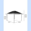 12x12Ft Gazebos, Pop Up Outdoor Canopy Tent, Pop Up, Adjustable Height Instant Gazebos for Events - 4 of 4