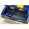 1968 Chevrolet Camaro Z/28 Blue with Yellow Stripes "Drag Outlaws" Limited Edition to 244 pieces 1/18 Diecast Model Car by ACME - 4 of 4