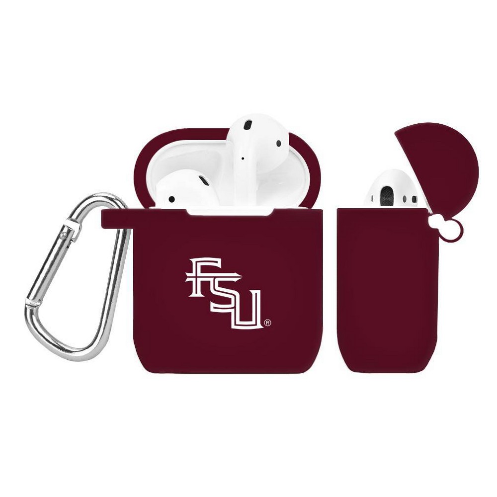 Photos - Portable Audio Accessories NCAA Florida State Seminoles Silicone Cover for Apple AirPod Battery Case