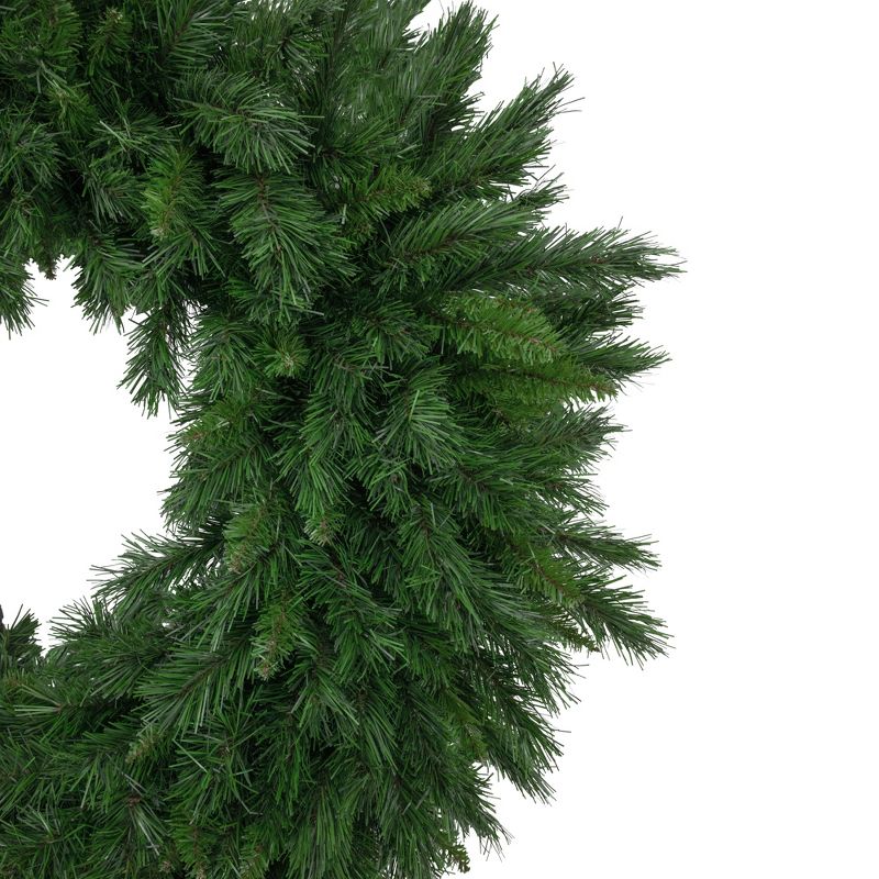 Northlight 36" Unlit Lush Mixed Pine Artificial Christmas Wreath, 5 of 6
