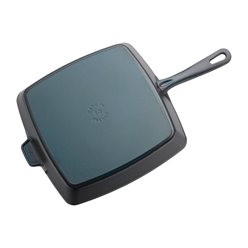 STAUB Cast Iron 12-inch Square Grill Pan, 4 of 5