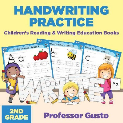 Handwriting Practice 2Nd Grade - by  Gusto (Paperback)