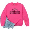 Simply Sage Market Ain't No Hood Like Motherhood Grunge Sweatshirt - 3 of 4