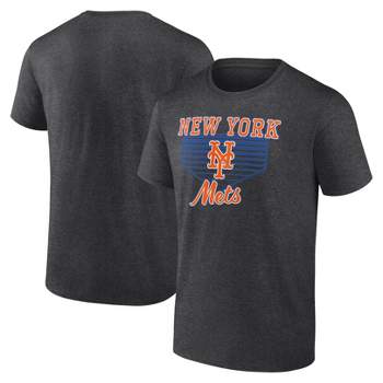 MLB New York Mets Men's Gray Core T-Shirt