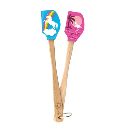 Tovolo Spatulart (Set of 2) Mini Spatulas Assorted