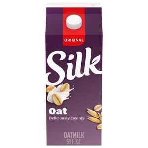 Silk Original Oat Milk - 59 fl oz - 1 of 4