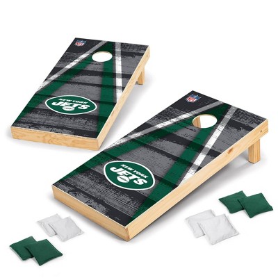 New York Jets 2' x 3' BAGGO Vortex Cornhole Board Set