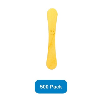 Perfect Stix 3.5" Wooden Flat Bow-Tie Tasting Spoon Home Compostable - Pack of 500