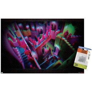 Trends International Netflix Squid Game: Season 2 - Stairs Glitch Unframed Wall Poster Prints - 1 of 4