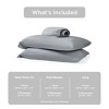 Shabby Chic Solid Color All-Season Microfiber Sheet Set – Lightweight Ultra-Soft Bedding for Hot Season - 4 of 4