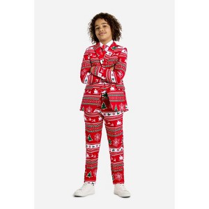 OppoSuits Boys Christmas Suits - 1 of 4