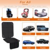 Itopfox 2-Pack Car Seat Protector with Thick Padding, Non-Slip Backing, Waterproof 600D Fabric, Storage Pockets for Baby, Pet, and All Vehicle Types - 3 of 4