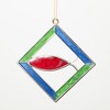 Woodstock Chimes Memorial Wind Chime Fish Symbol 23" - 3 of 4