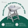 hauck Alpha+ Grow Along Wooden High Chair Seat - 3 of 4