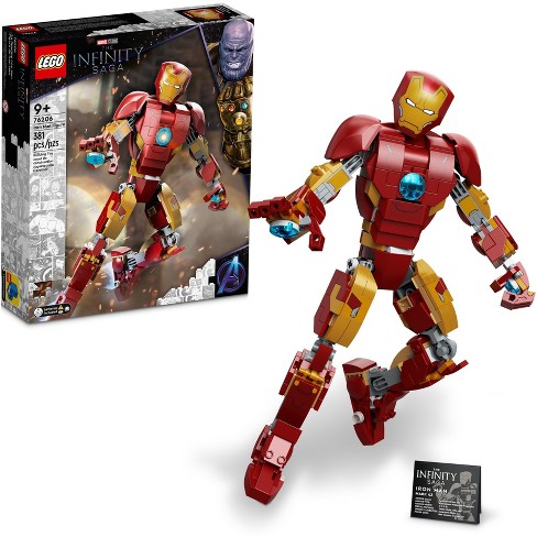 Voorstel vorm Lach Lego Super Heroes Marvel Iron Man Figure 76206 Building Set : Target