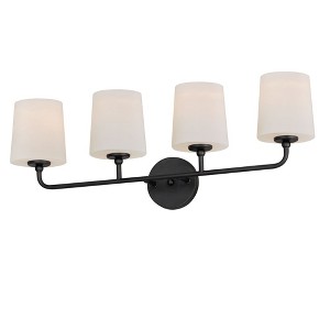 Maxim Lighting Bristol 4 - Light Vanity in  Black - 1 of 4