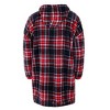 Weekending Women's Plaid Humongo Hoodie Lounge Shirt - 2 of 2