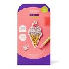 6ct Food Gem Art Sticker Craft Kit- Mondo Llama™ - 4 of 4