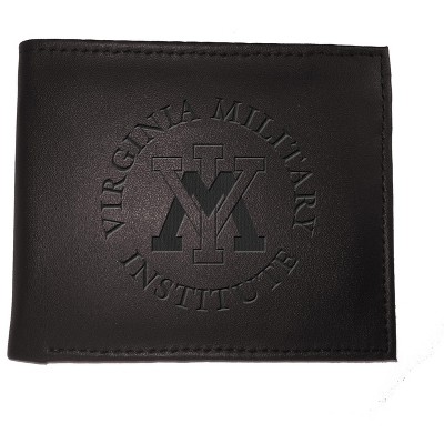 Evergreen Ncaa Navy Midshipmen Black Leather Bifold Wallet Officially  Licensed With Gift Box : Target